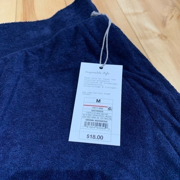 A NEW DAY - navy short Medium recycled polyester - Picture 4 of 6